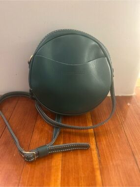 Portland Leather Goods Large 9” Circle Crossbody Bacalar
